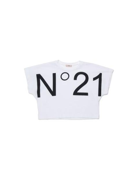 T-shirt con logo N°21 KIDS | N210AA N01530N100